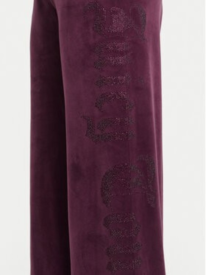 Juicy Couture Spodnie dresowe Old Gothic JCWBJ226334 Fioletowy Regular Fit