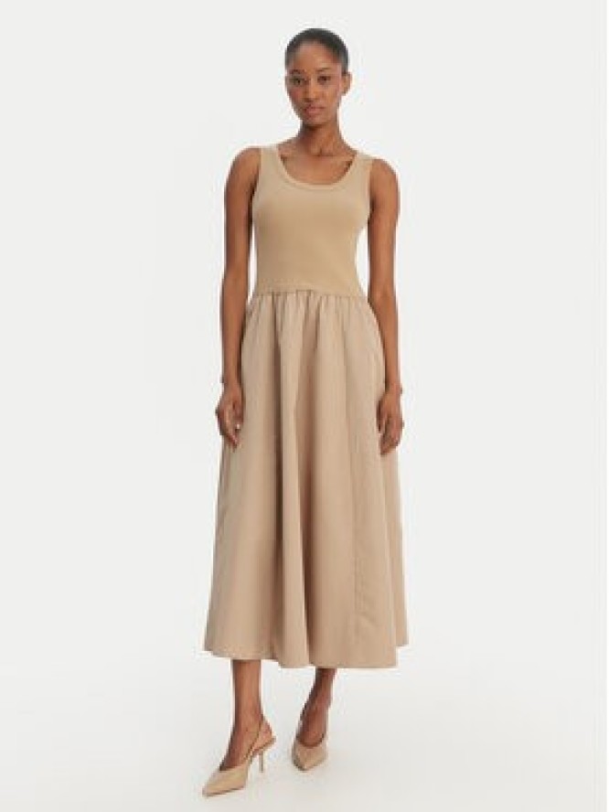 Weekend Max Mara Komplet bluza i sukienka Destino 2615631021 Beżowy Relaxed Fit