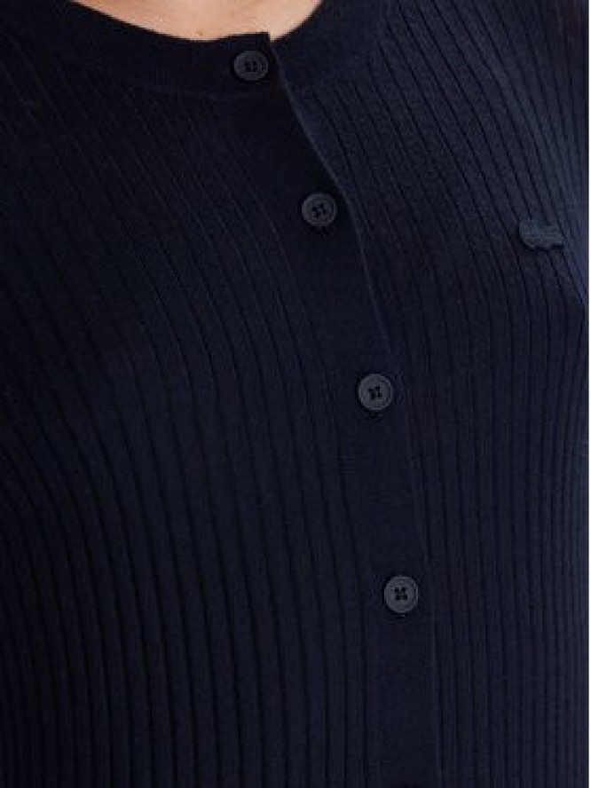 Lacoste Kardigan AF4141 Granatowy Slim Fit