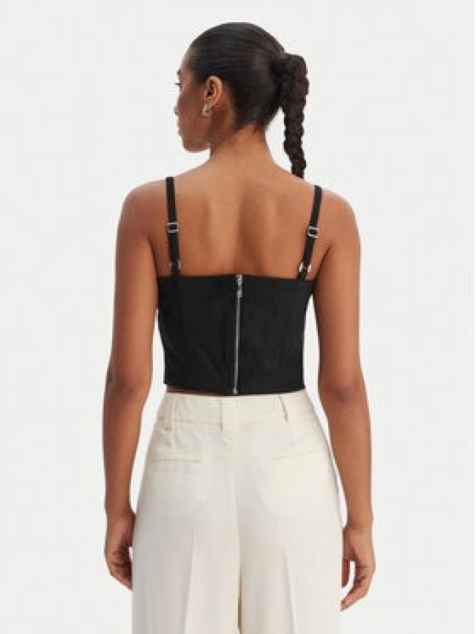 Guess Top W6RH03 WJ472 Czarny Slim Fit