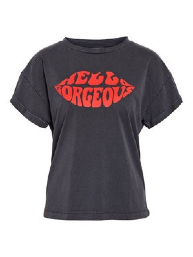 Noisy May T-Shirt 27030135 Szary Regular Fit