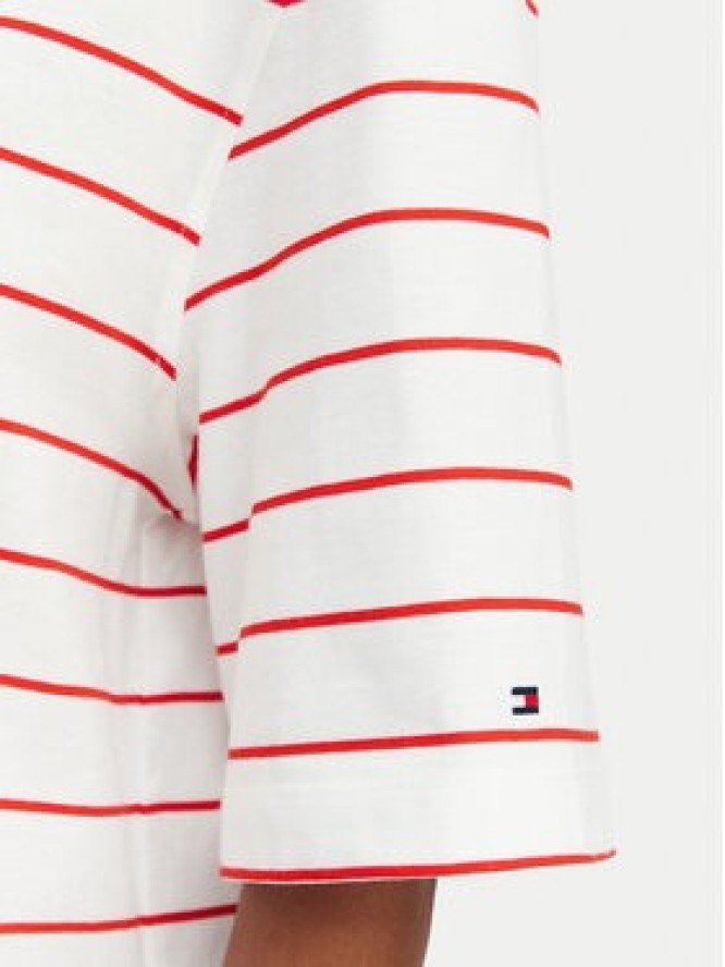 Tommy Hilfiger T-Shirt Classic WW0WW50948 Biały Relaxed Fit