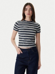Guess T-Shirt W6RI41 J1314 Granatowy Regular Fit