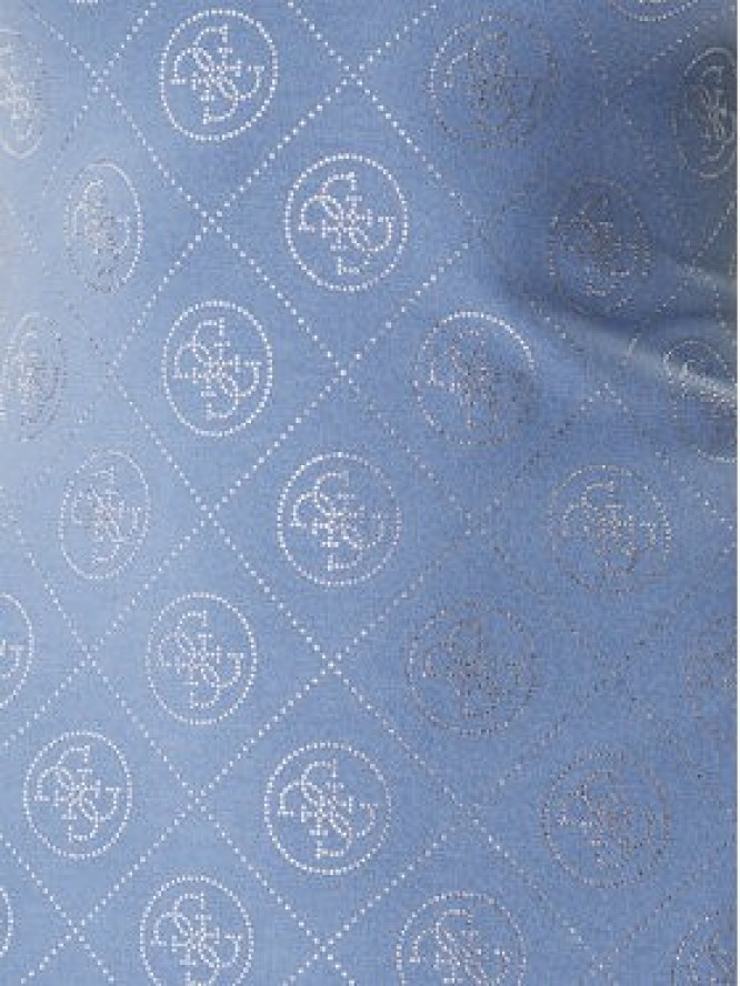 Guess Sukienka dzianinowa W6RK92 Z3JD2 Błękitny Regular Fit