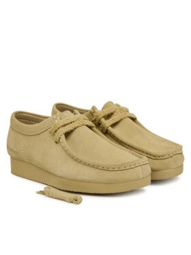 Clarks Półbuty Wallabee Lite. 26328082 Beżowy