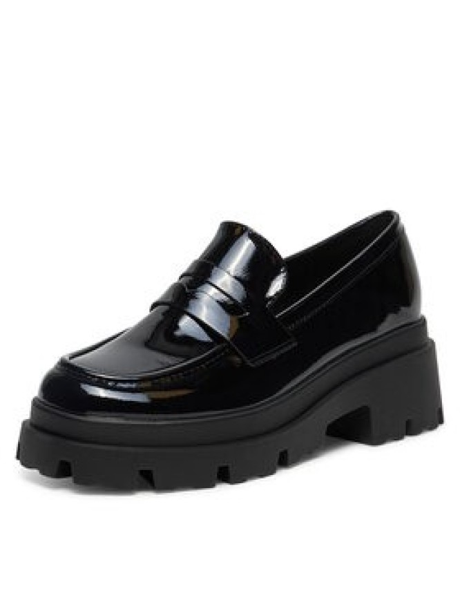 DeeZee Loafersy 8-405-3 Czarny