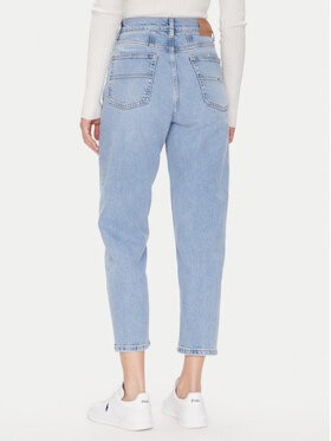 Tommy Jeans Jeansy Mom Jean Uh Tpr Bi0112 Co DW0DW20041 Niebieski Regular Fit