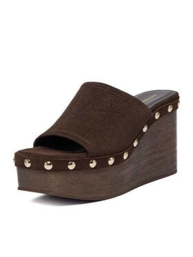 GINO ROSSI Klapki EO-LZRL1347-2 Brązowy