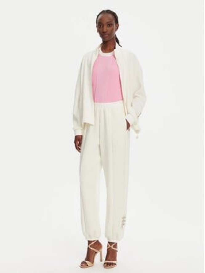 Liu Jo Sport Bluza TA5225 J4869 Écru Regular Fit