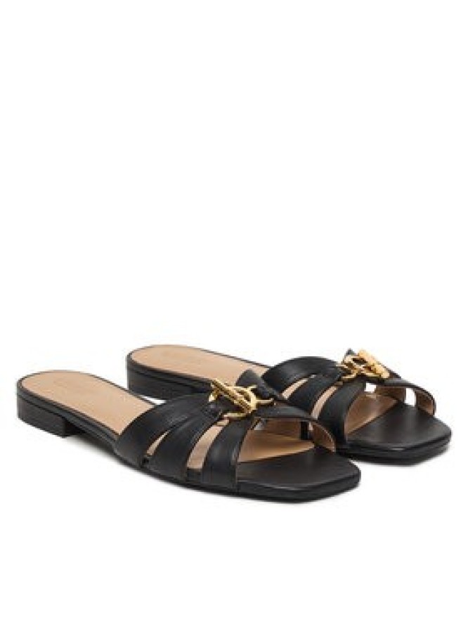 LAUREN RALPH LAUREN Klapki Blaike 802982875002 Czarny