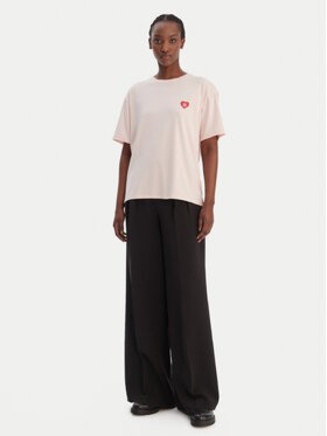 HUGO T-Shirt 50556981 Różowy Regular Fit