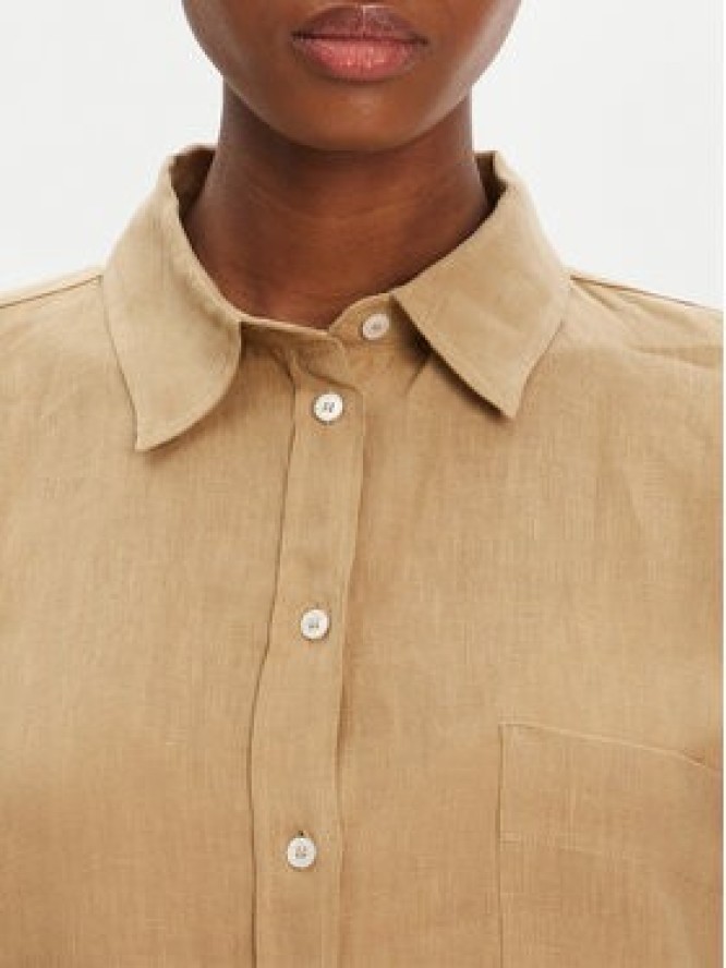 Marella Koszula Boboli1 2515111232 Beżowy Regular Fit