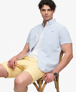 superdry Premium Regular Chino Szorty Slim – Washed Yellow