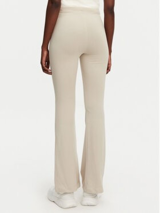 adidas Legginsy Essentials Small Logo JD3072 Beżowy Flare Fit