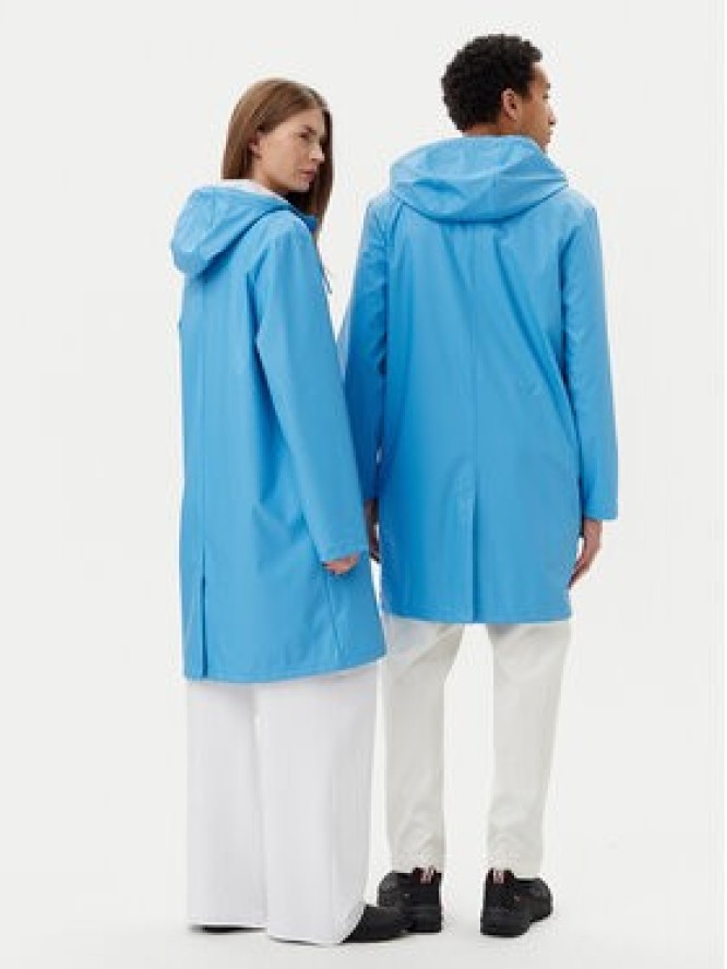 Hunter Kurtka przeciwdeszczowa Andrea Unisex HARU0002246 Niebieski Regular Fit