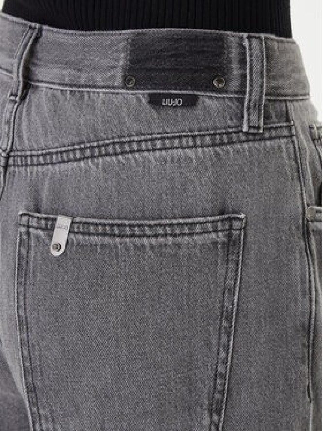 Liu Jo Jeansy UF5284 DS048 Szary Baggy Fit