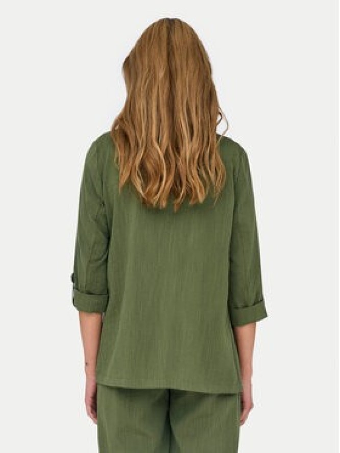 ONLY Marynarka Marsa 15308084 Zielony Loose Fit