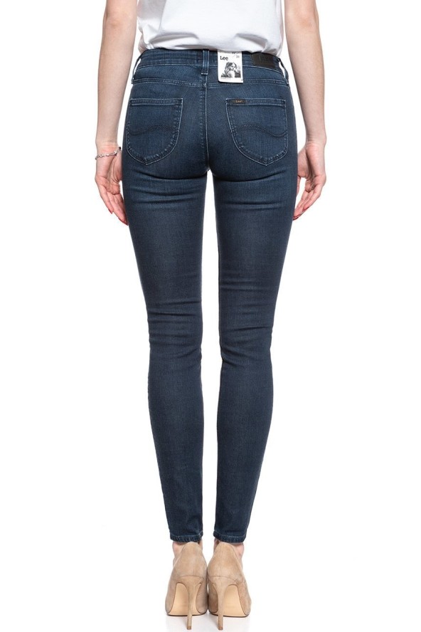 SPODNIE DAMSKIE LEE SCARLETT WHEATON L526RKIN 112111854