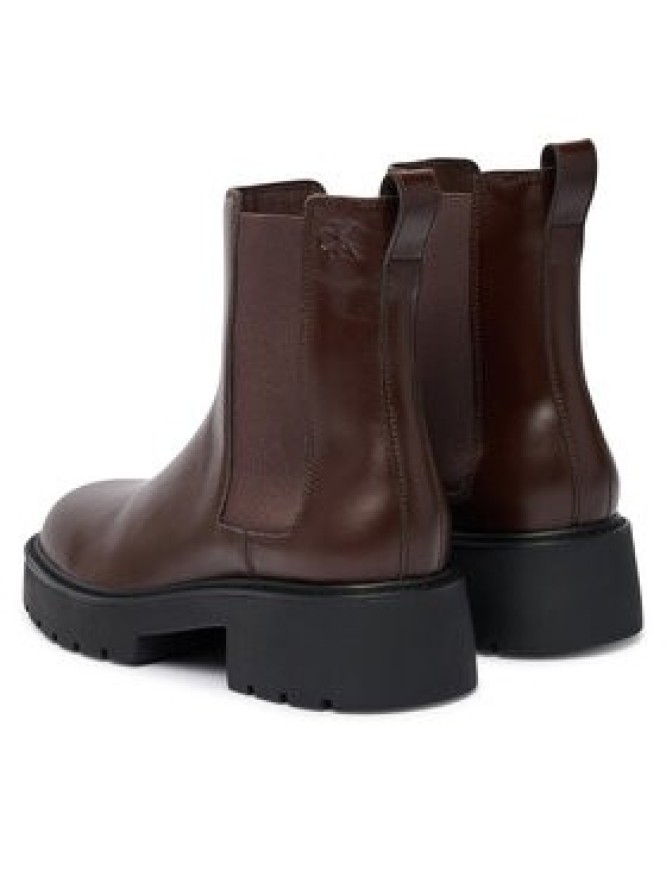 Calvin Klein Sztyblety Chunky Chelsea Boot Pol Lth HW0HW03267 Czarny