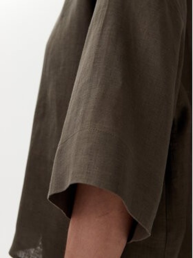 Max Mara Leisure Koszula Mirano 2516111028 Zielony Relaxed Fit