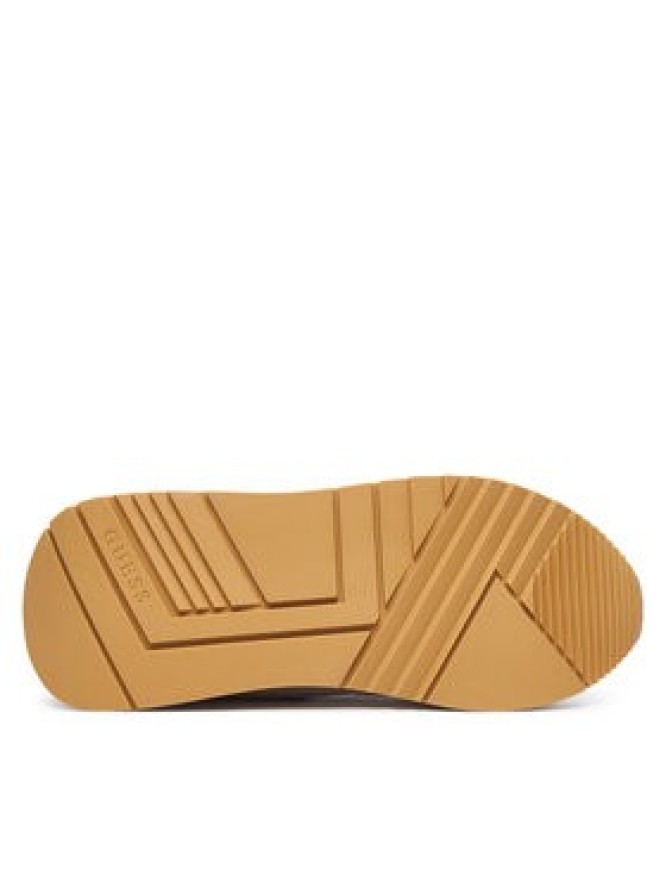 Guess Sneakersy FLTEG5 LEA12 Kremowy