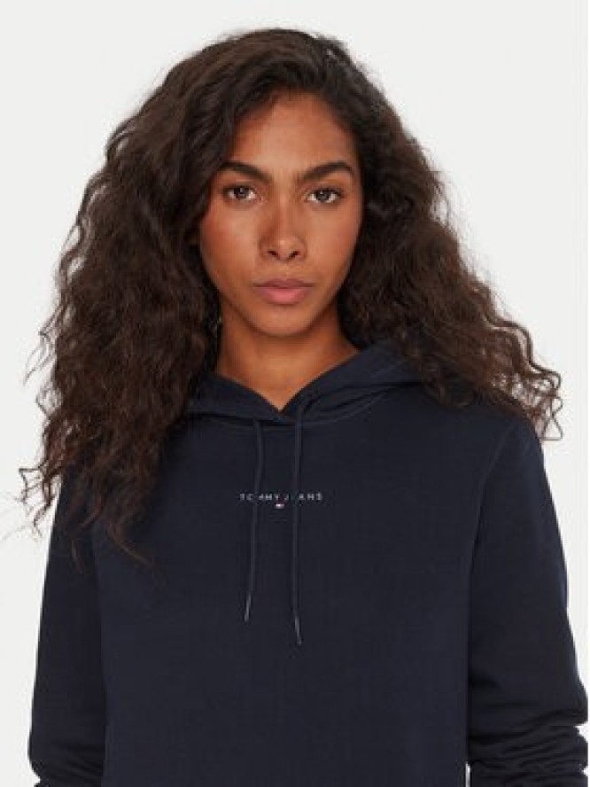 Tommy Jeans Bluza Linear DW0DW21963 Granatowy Regular Fit