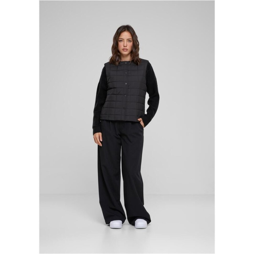 Damska kurtka bez rękawów z podszewką Urban Classics