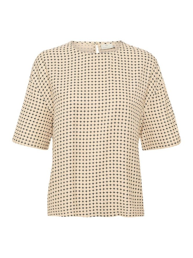 Kaffe Bluzka w kolorze beżowym rozmiar: 38