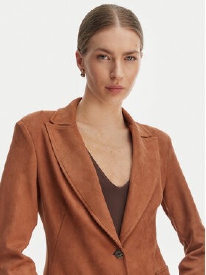 Rinascimento Marynarka CFC0127916003 Brązowy Regular Fit