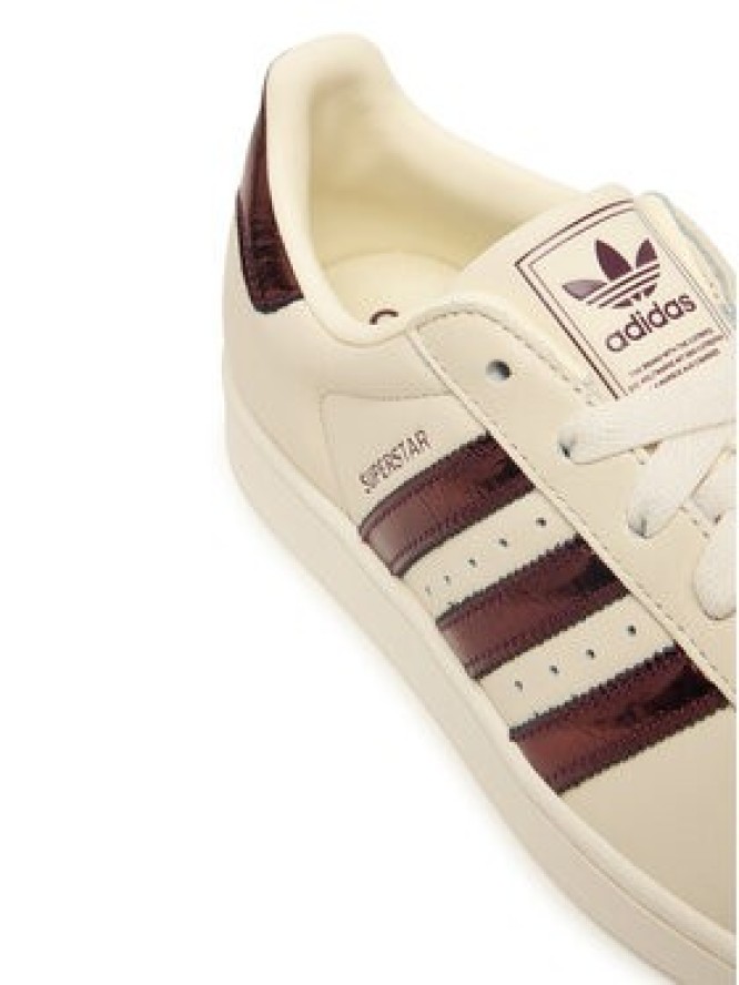 adidas Sneakersy Superstar II KJ4692 Kremowy