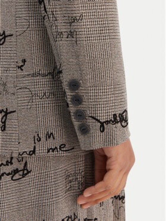 Desigual Marynarka 26SWEW03 Brązowy Regular Fit