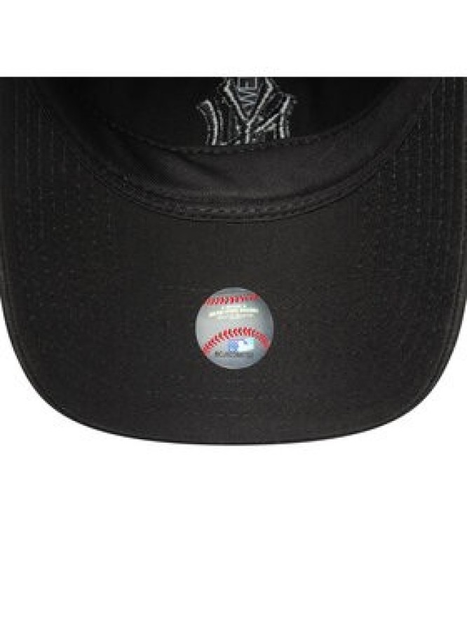 New Era Czapka z daszkiem New York Yankees Bow Back 9TWENTY 60667704 Czarny
