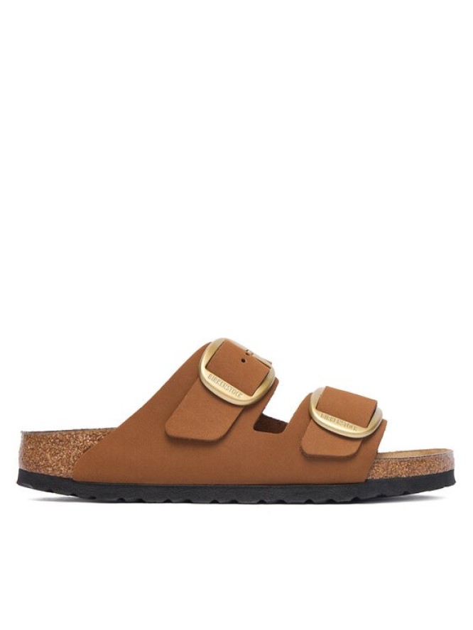 Birkenstock Klapki Arizona Big Buckle 1032989 Brązowy jasny