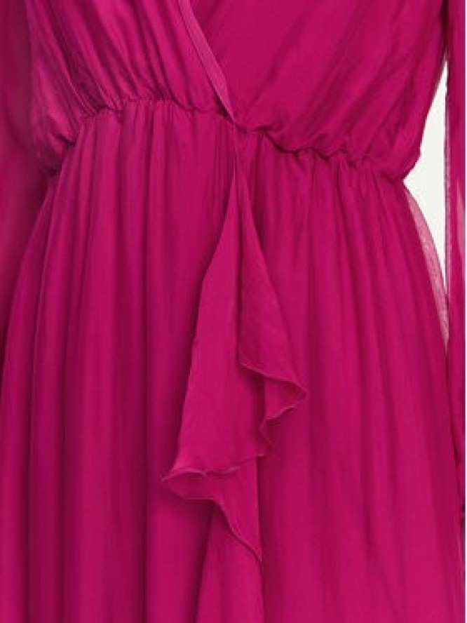 Haveone Sukienka letnia AFF-N013 Różowy Loose Fit