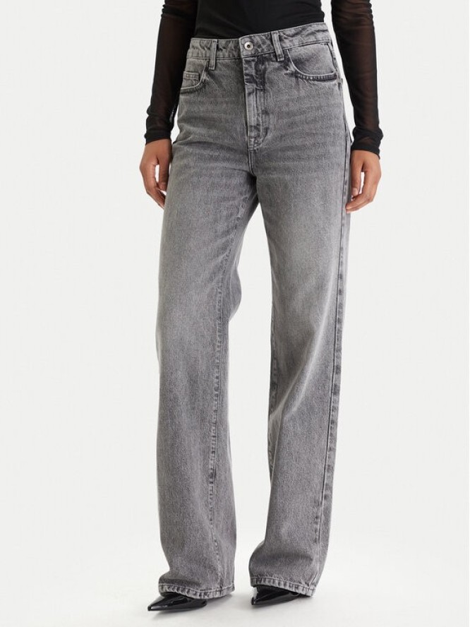 Patrizia Pepe Jeansy 8P0487/D1WZN-S757 Szary Regular Fit
