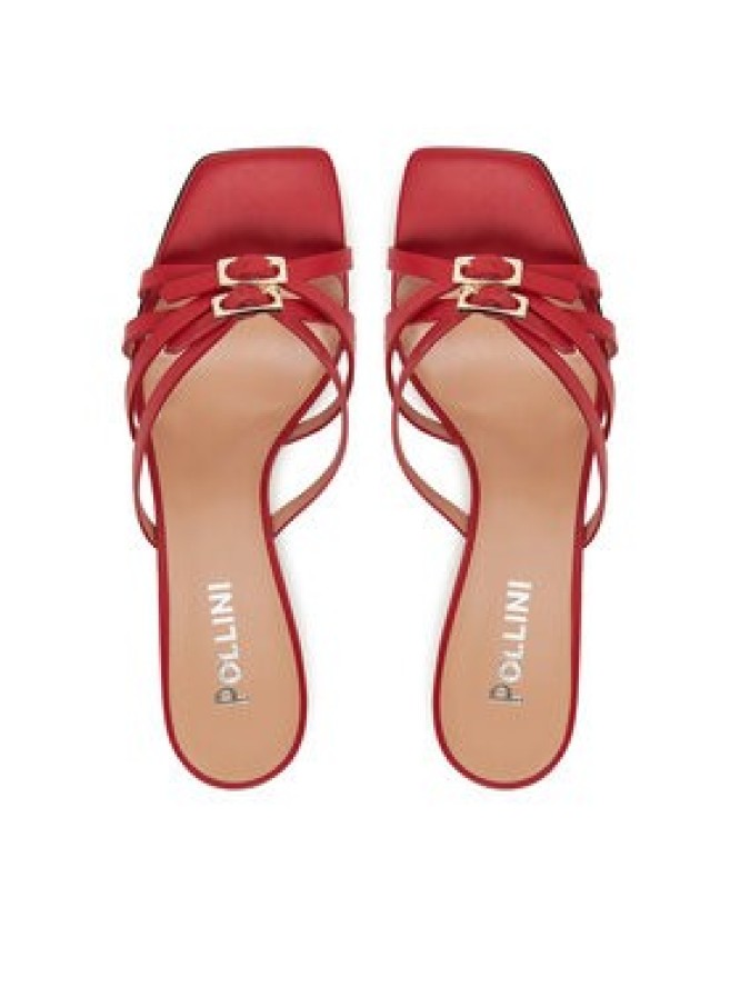 Pollini Klapki SA28217C0MTC0501 Czerwony