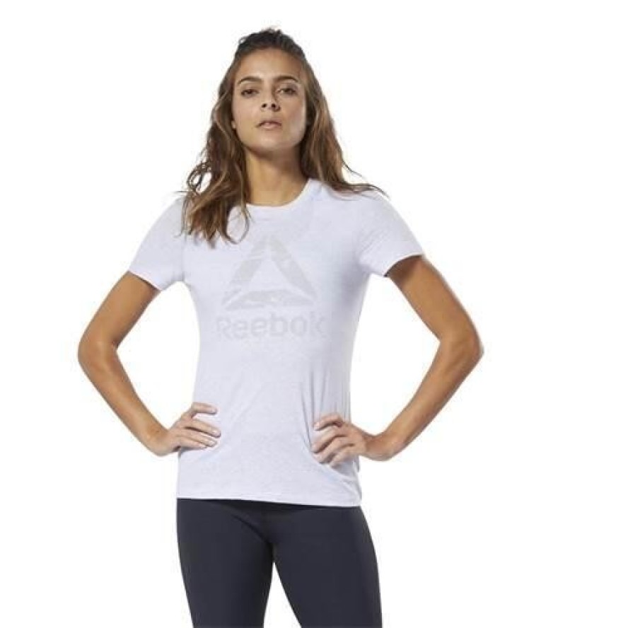 Koszulka treningowa damska Reebok Essentials Marble