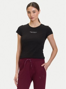 Armani Exchange T-Shirt XW001455 AF10356 UC001 Czarny Slim Fit