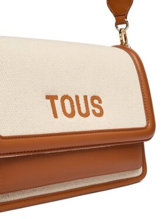 TOUS Torebka BANDOLERA M. AUDREE CANVAS 2002202743 Brązowy