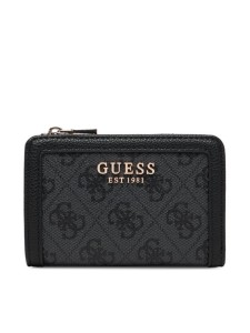 Guess Portfel Lindsey Slg SWSG97 49156 Szary ciemny