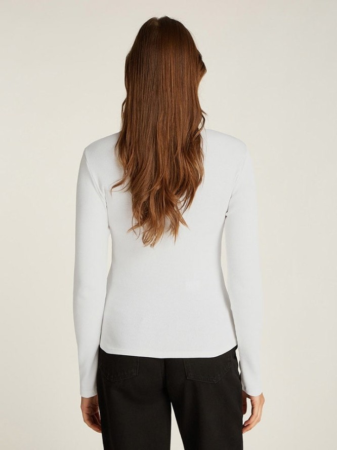 TOMMY JEANS Koszulka w kolorze białym rozmiar: M