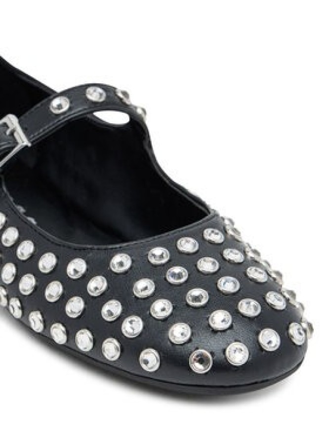 Guess Baleriny FLTKDL ELE02 Czarny