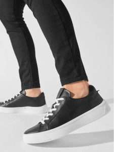 ECCO Sneakersy Street Tray W 29114301001 Czarny