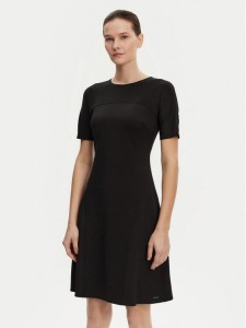 Calvin Klein Sukienka codzienna K20K208151 Czarny Regular Fit