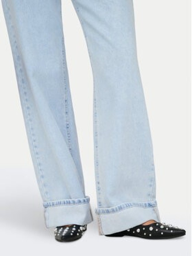 ONLY Jeansy Ella 15368955 Błękitny Wide Leg