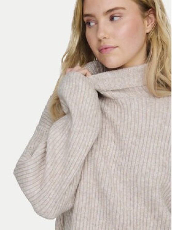 ONLY Golf Melanie 15321177 Beżowy Regular Fit