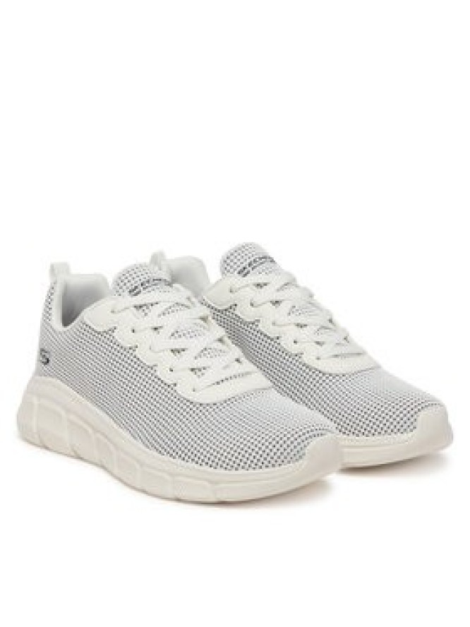 Skechers Sneakersy Bobs B Flex-Visionary Essence 117346/WHT Biały