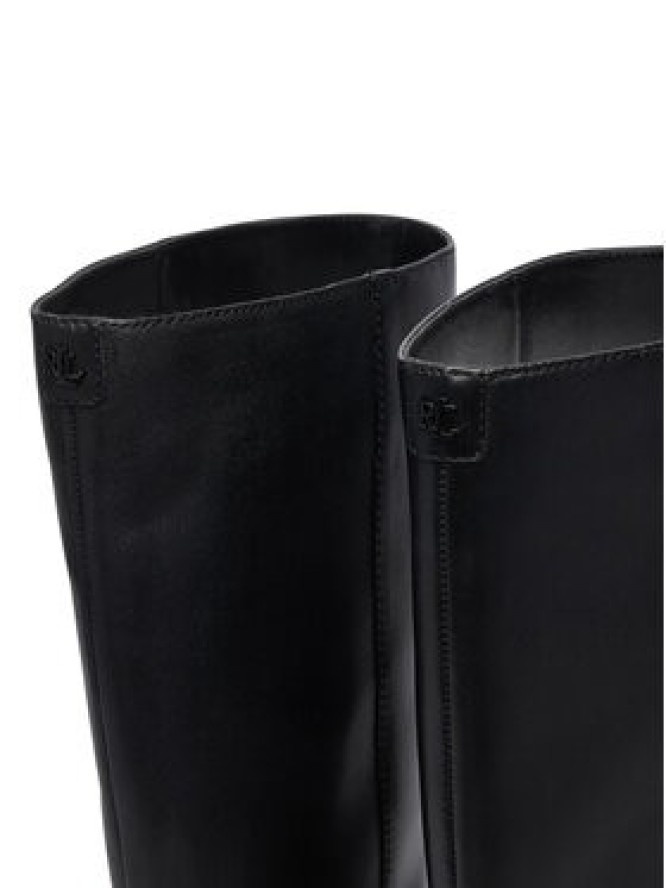 LAUREN RALPH LAUREN Kozaki Emrsyn Tl Hl Bo Tal 802P15714001 Czarny