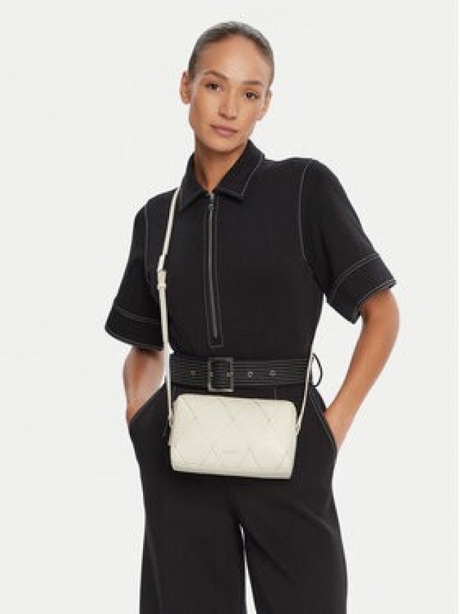 Calvin Klein Torebka Ck Woven Camera Bag K60K613002 Écru