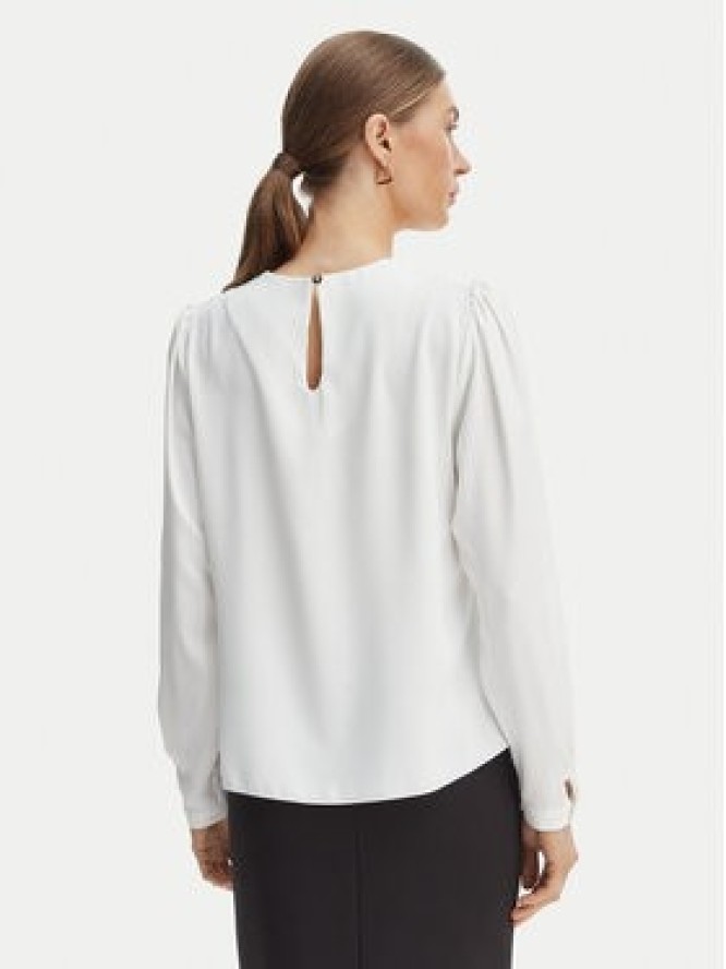 Rinascimento Bluzka CFC0127711003 Biały Slim Fit